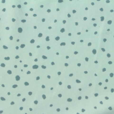 Printed Polyester Stretch Milk Silk Knit Fabric, 160 gsm, 152 cm — Green