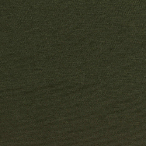 Cotton Stretch Scuba Knit Fabric, 350 gsm, 190 cm — Green