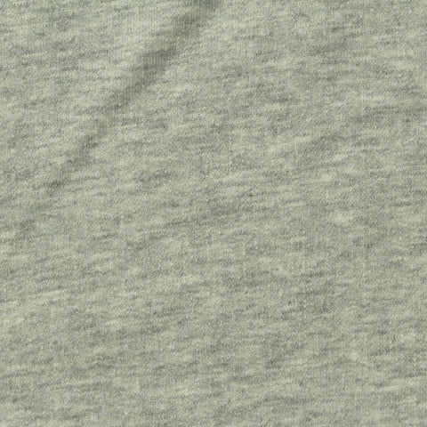 Light Grey Marl French Terry, Cotton