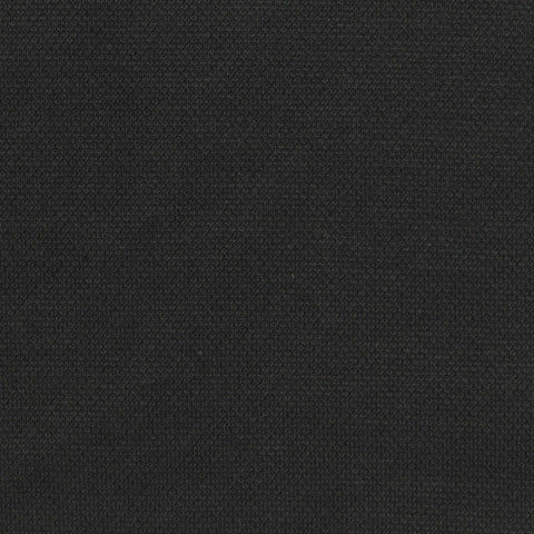Cotton Polyester Stretch Piqué Knit Fabric, 300 gsm, 170 cm — Black