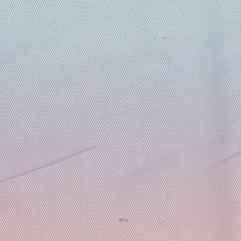 Light Blue Gradient Mesh, Polyester