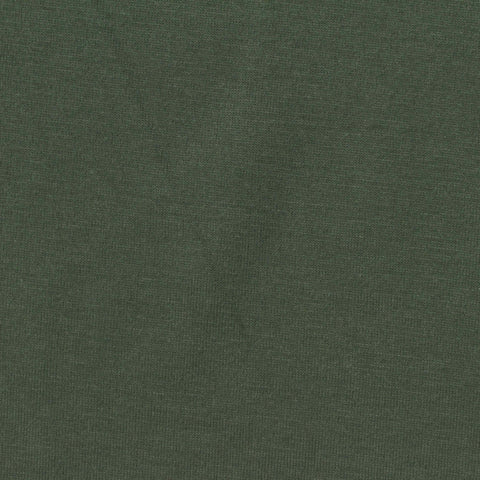 Polyester Cotton Jersey Knit Fabric, 140 gsm, 160 cm — Green