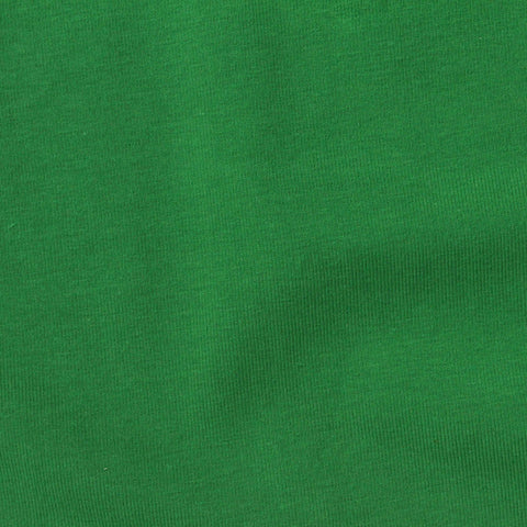 Cotton Stretch Jersey Knit Fabric, 250 gsm, 160 cm — Green