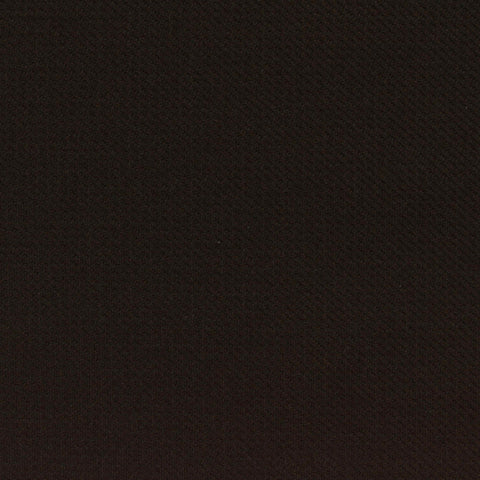 Viscose Nylon Stretch Interlock Knit Fabric, 355 gsm, 155 cm — Brown