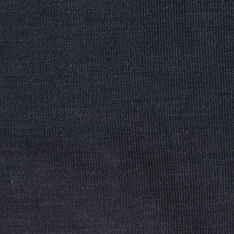 Dark Navy Ribbed Corduroy, Cotton