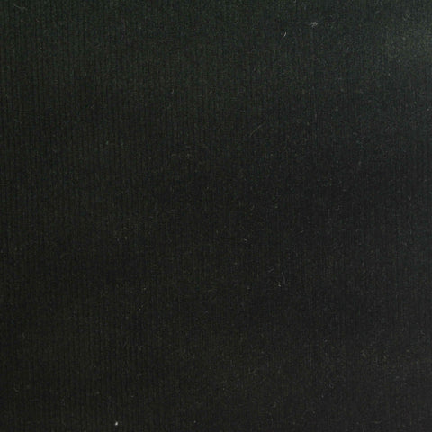 Black Textured Corduroy, Cotton