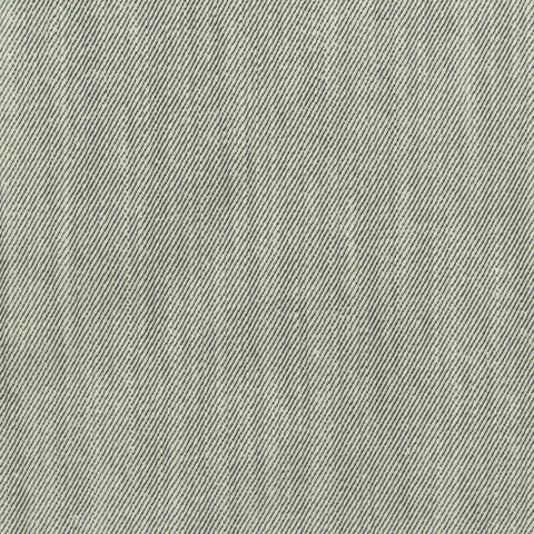 Slub Cotton Polyester Stretch Twill Fabric, 223 gsm — Grey