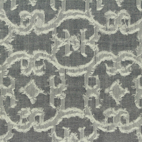 Jacquard 100% Cotton Woven Fabric, 102 gsm — Grey