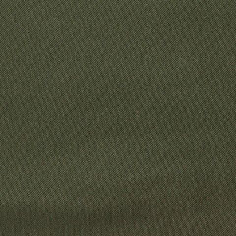 Brushed Polyester Cotton Twill Fabric, 197 gsm — Green
