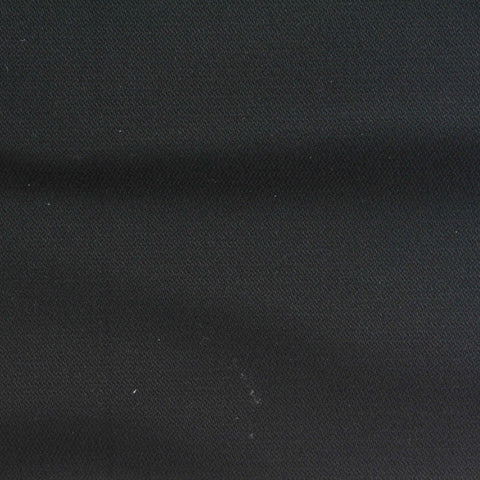 Brushed Cotton Polyester Stretch Woven Fabric, 306 gsm — Black