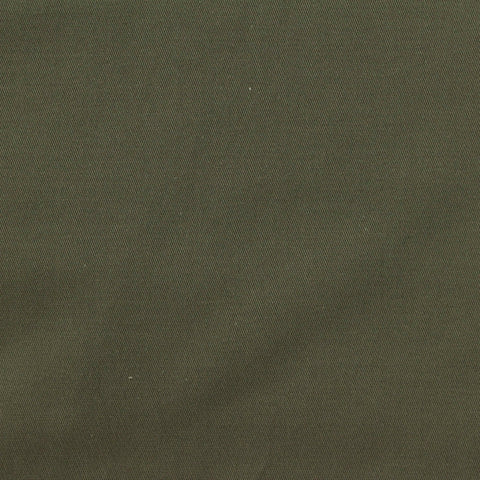 Cotton Nylon Stretch Twill Fabric, 289 gsm — Khaki