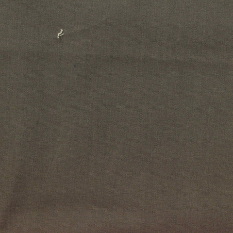 Cotton Polyester Stretch Poplin Fabric, 123 gsm — Brown
