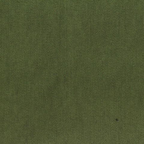 Cotton Polyester Stretch Sateen Fabric, 270 gsm — Green