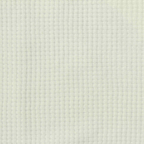Off-White Waffle Knit, Polyester