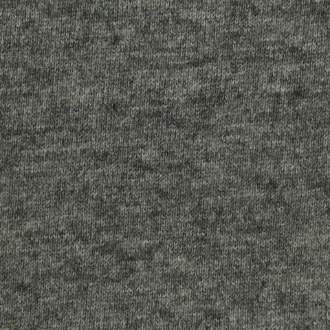 Grey Heather Rib Knit, Acrylic-Nylon