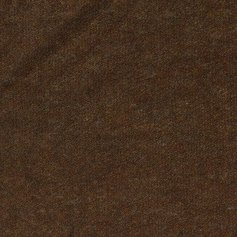 Dark Brown Textured Linen-Look, Poly-Viscose