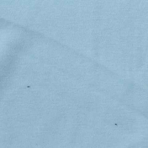 Light Blue Interlock Knit, Cotton