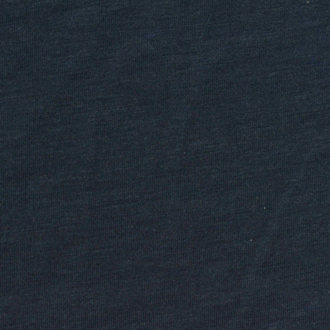 Dark Navy Heather Jersey Knit, Polyester