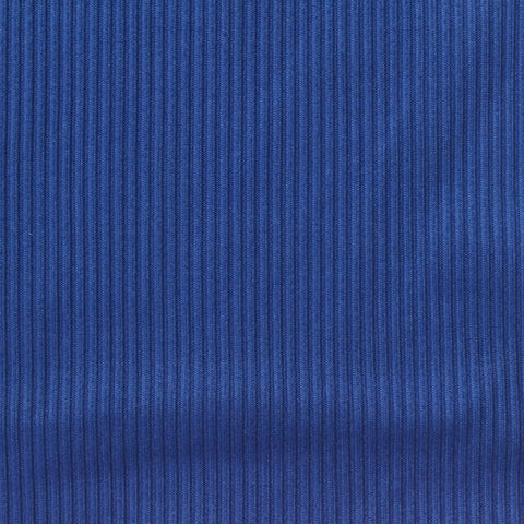 Royal Blue Ribbed Rib Knit, Polyester
