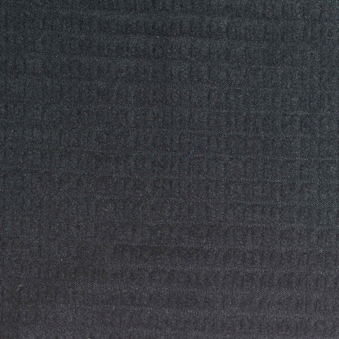 Dark Charcoal Textured Fleece, Polyester