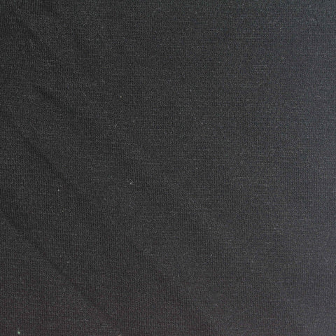 Black Birdseye Knit, Poly-Viscose