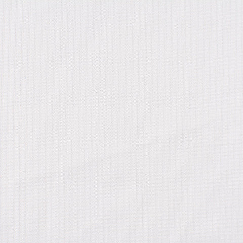 Jacquard Polyester Nylon Stretch Jersey Knit Fabric, 260 gsm — White