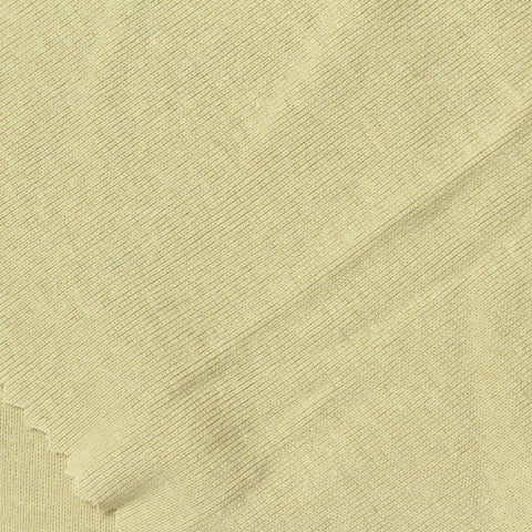 100% Cotton Rib Knit Fabric, 167 gsm, 180 cm — Khaki