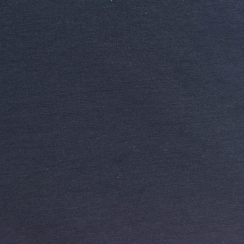 Dark Blue Marl Ponte Knit, Cotton-Nylon, 220 gsm