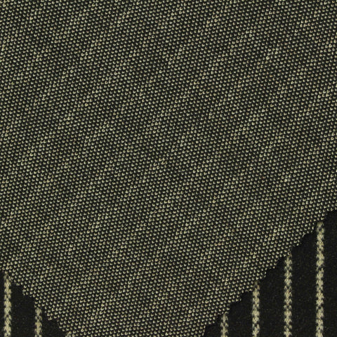Off-White Stripe Interlock Knit, Poly-Viscose
