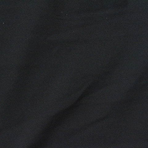 Nylon Stretch Jersey Knit Fabric, 220 gsm, 180 cm — Black