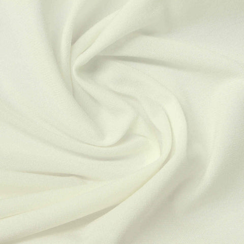 Off-White Linen-Look, Viscose-Poly