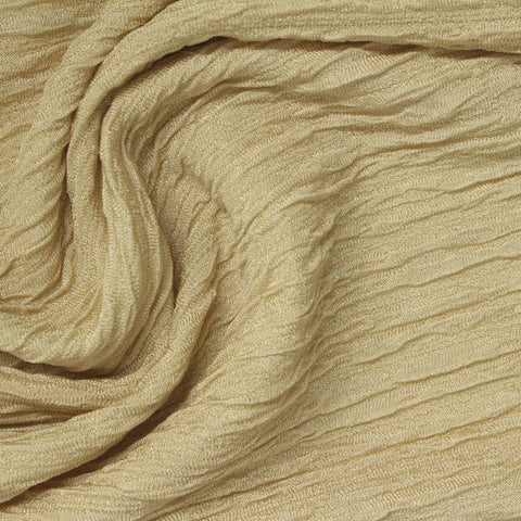 Polyester Stretch Knit Fabric, 220 gsm, 165 cm — Khaki