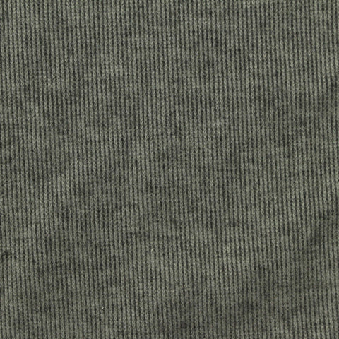 Grey Heather Rib Knit, Polyester