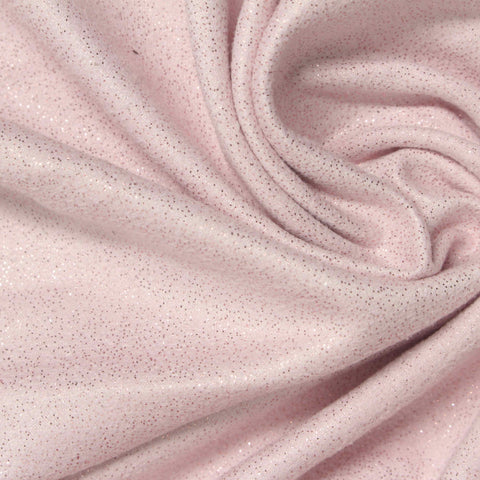 Polyester Stretch Faux Suede Fabric, 190 gsm, 162 cm — Pink