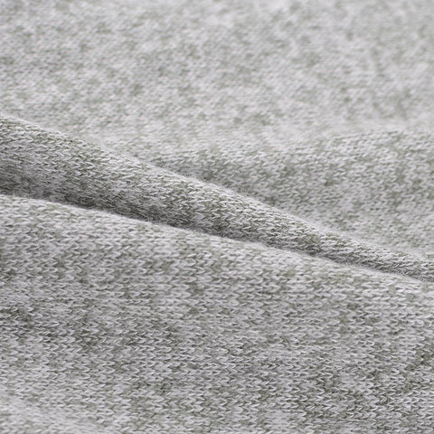Light Grey Marl Jersey Knit, Viscose-Poly, 188 gsm