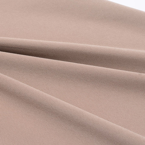 Polyester Stretch ITY Knit Fabric, 205 gsm, 160 cm — Red