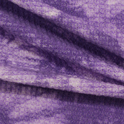 Purple Abstract Chenille, Polyester