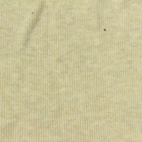 Cotton Polyester Rib Knit Fabric, 326 gsm, 125 cm — Beige
