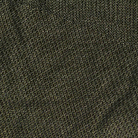 Polyester Viscose Scuba Knit Fabric, 210 gsm, 175 cm — Green