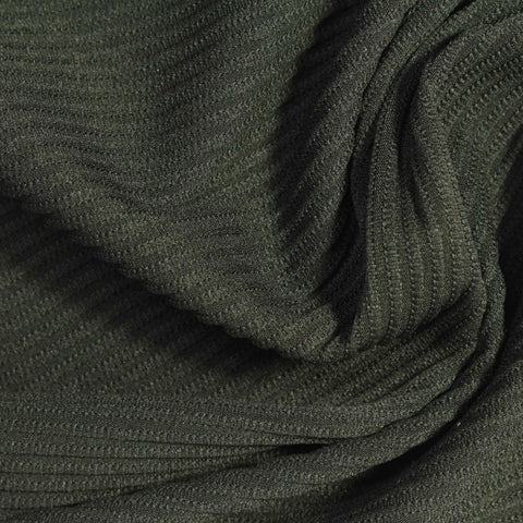 Polyester Stretch Knit Fabric, 200 gsm, 160 cm — Green