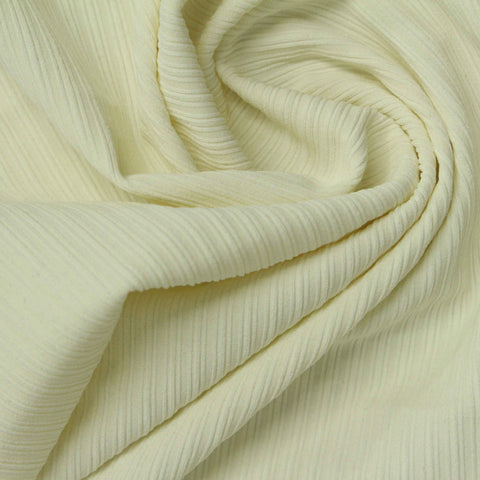 Polyester Stretch Rib Knit Fabric, 200 gsm, 165 cm — Green, ref EF-245248