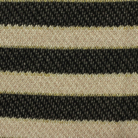 Grey Stripes Chunky Knit