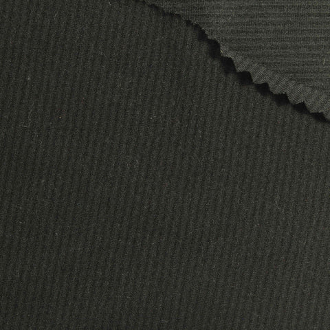 Dark Green Marl Jersey Knit, Polyester, 115 gsm