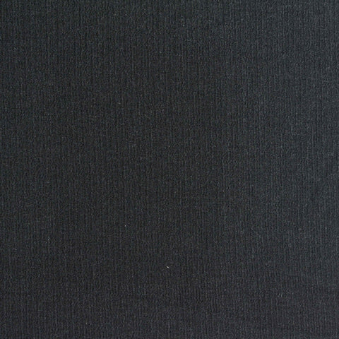 Modal Stretch Rib Knit Fabric, 350 gsm, 140 cm — Grey