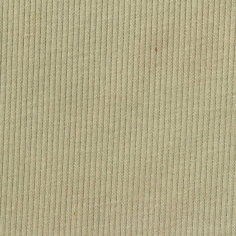 Light Khaki Ribbed Rib Knit, Polyester