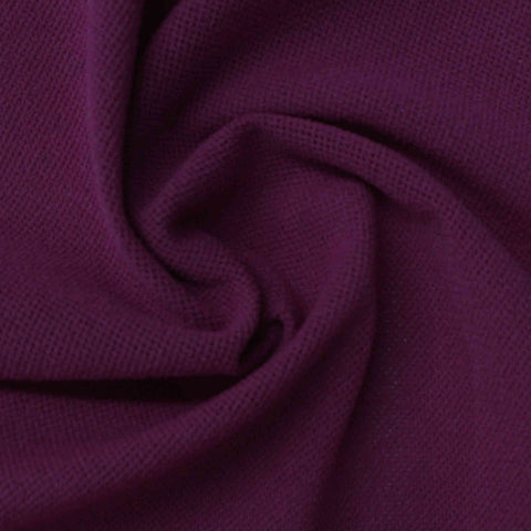 100% Polyester Warp Knit Fabric, 135 gsm, 130 cm — Purple