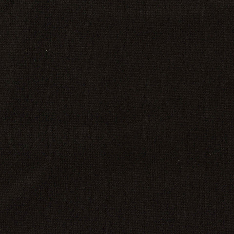 100% Polyester Fleece Fabric, 140 gsm, 168 cm — Black