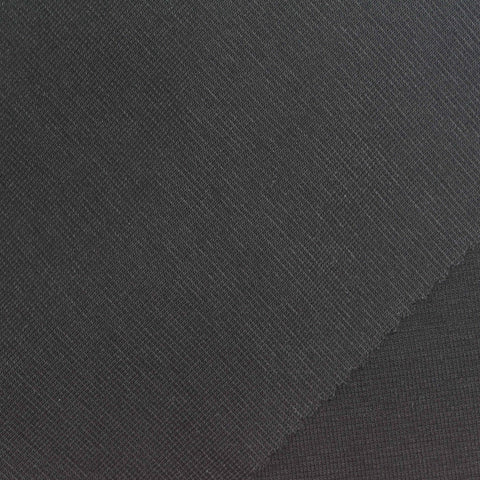 Black Jersey Knit, Cotton-Tencel Lyocell