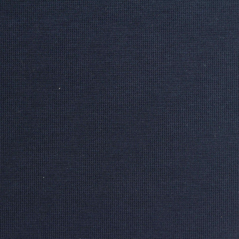 Polyester Cotton Scuba Knit Fabric, 320 gsm, 185 cm — Navy