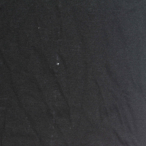 Polyester Cotton Jersey Knit Fabric, 150 gsm, 180 cm — Black